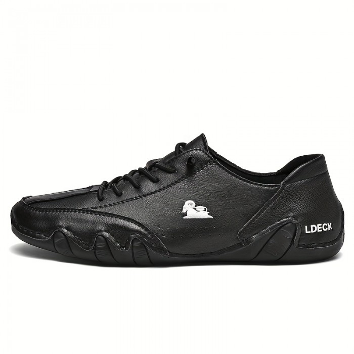 Men's Lace-up Sneakers - Casual Walking Shoes - Comfortable And Breathable