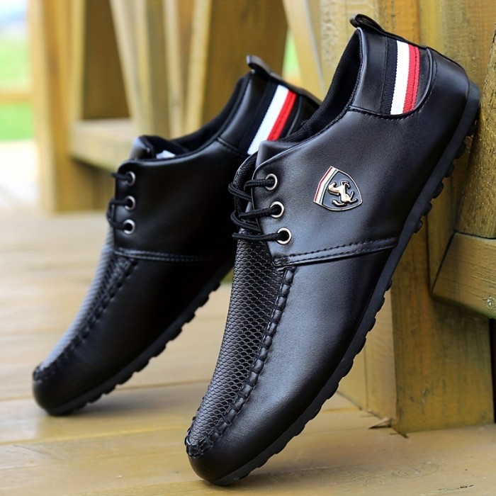 Men's Derby Shoes, Casual Walking Shoes Lace-up Front Shoes For Men