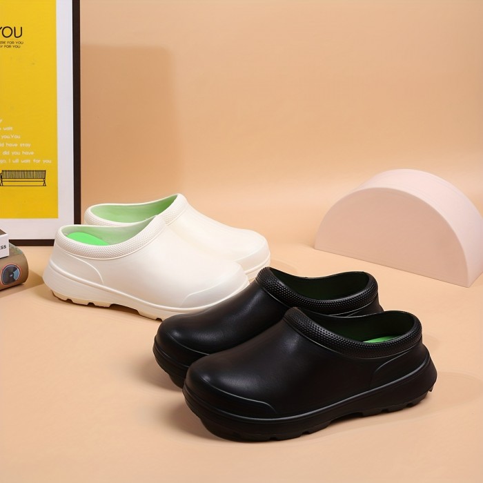 Men's Chef Shoes Food Service Restaurant Shoes, Slip Resistant Oil Resistant Shoes For Kitchen, Work Shoes