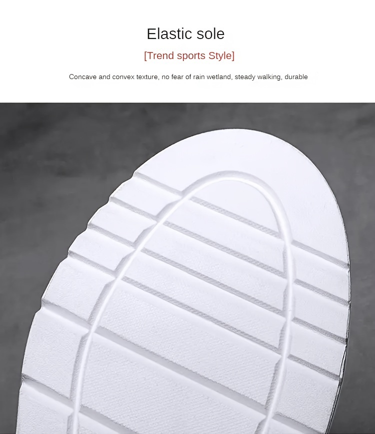 mens solid pu leather skate shoes lace up comfy non slip stree style sneakers for all seasons outdoor workout activities details 1