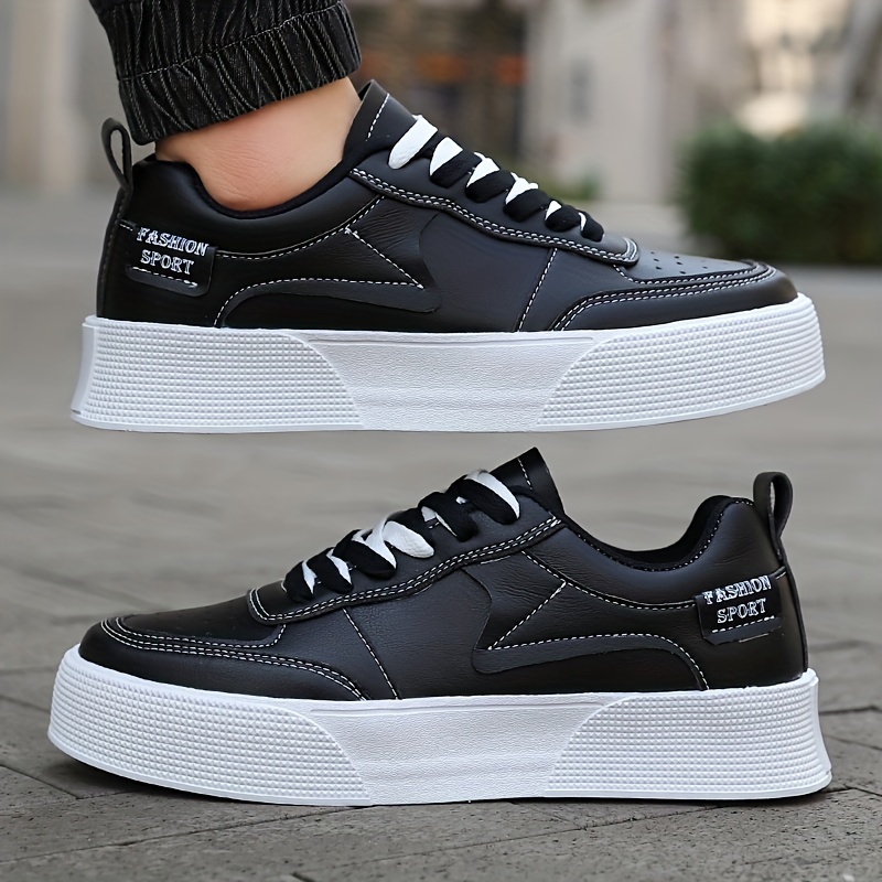 mens minimalist platform skate shoes breathable non slip sneakers mens footwear details 9