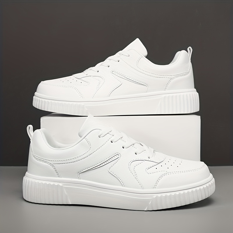 mens skate shoes with good grip lace up sneakers mens footwear details 2