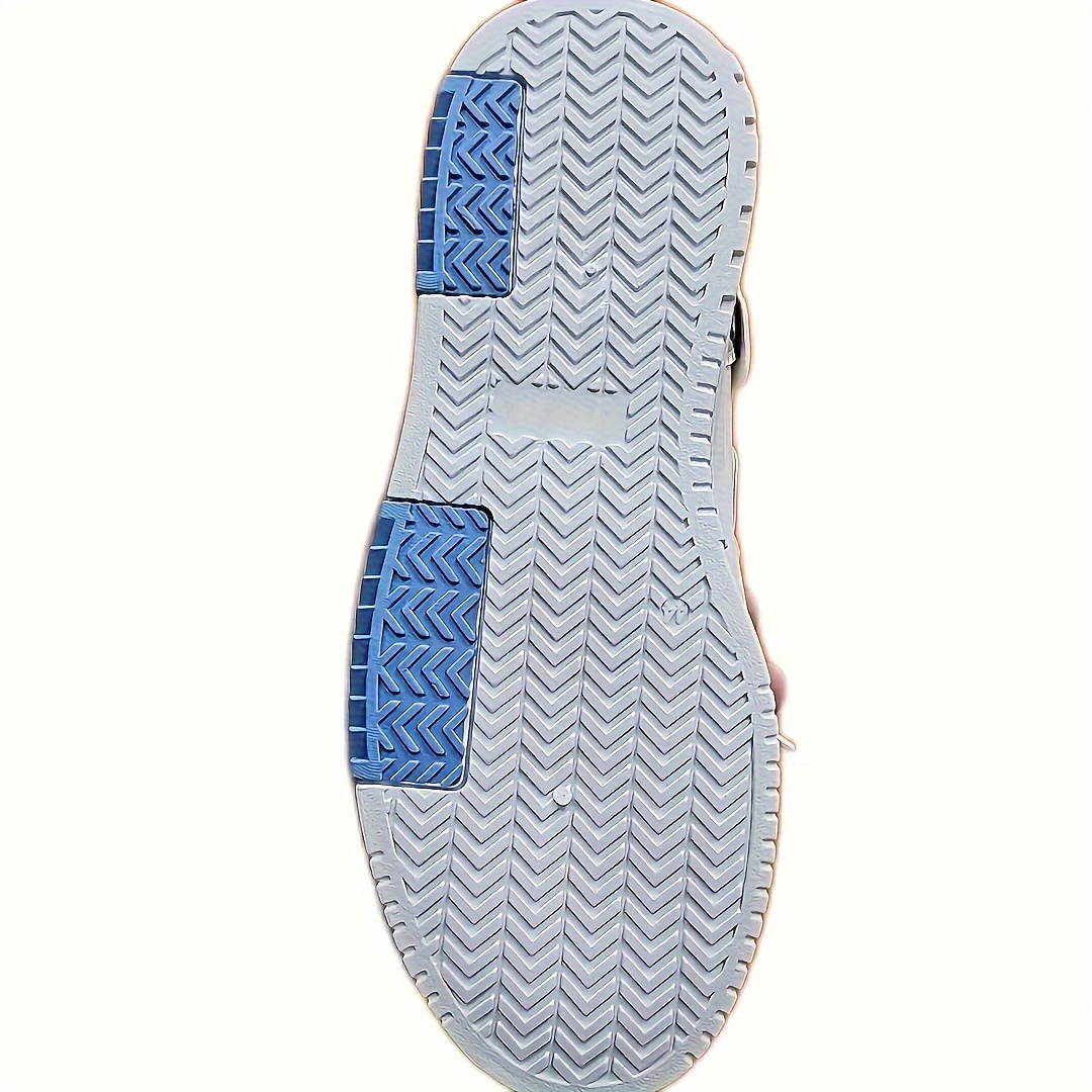 mens alphabets detail trendy skate shoes breathable non slip sneakers mens footwear details 1