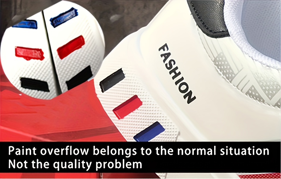 mens skate shoes with good grip breathable lace up sneakers details 1