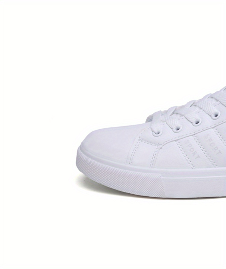 mens skate shoes with good grip breathable lace up sneakers details 4
