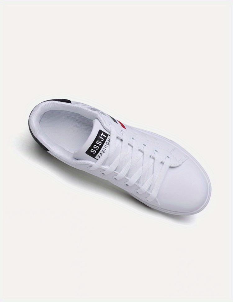 mens skate shoes with good grip breathable lace up sneakers details 5