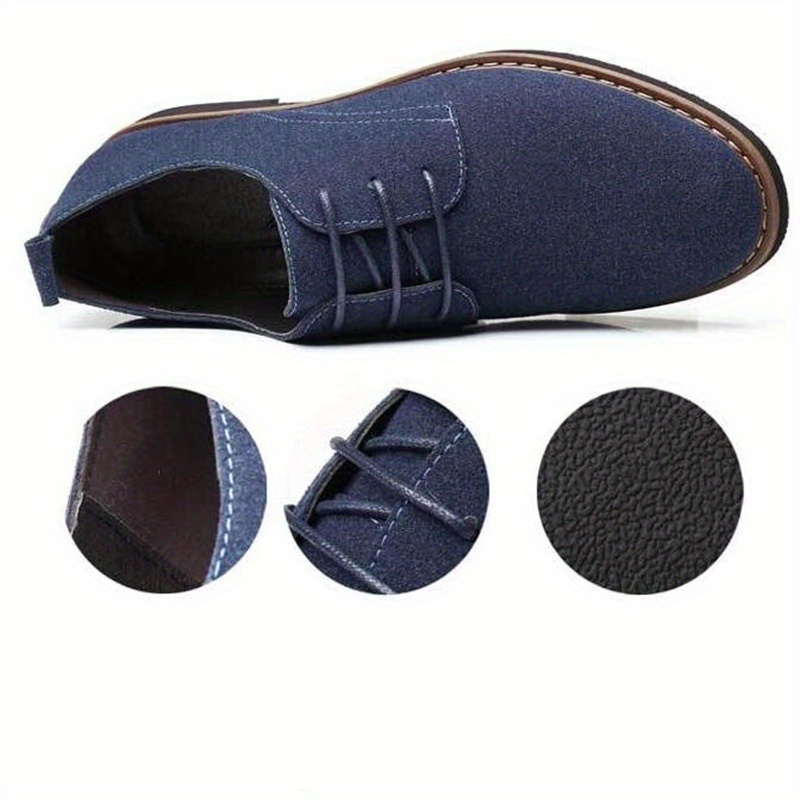 mens british style oxford shoes wear resistant non slip dress shoes for wedding business details 6
