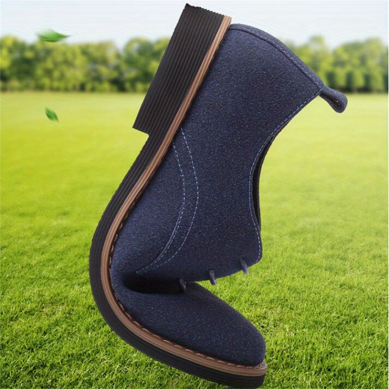 mens british style oxford shoes wear resistant non slip dress shoes for wedding business details 10