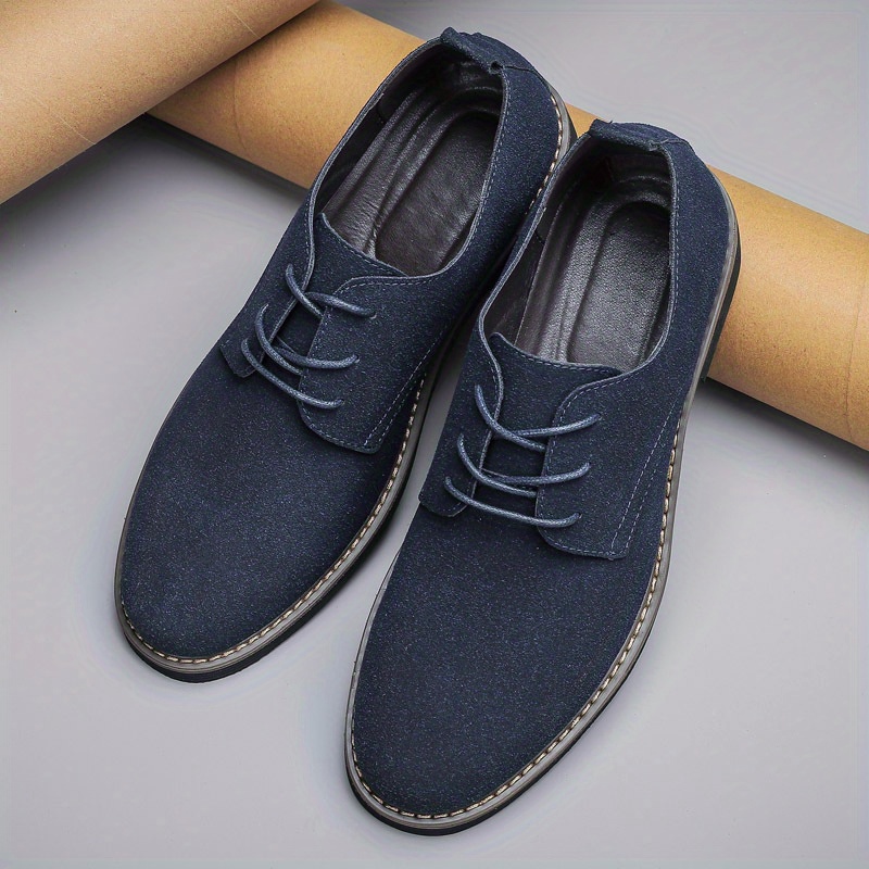 mens british style oxford shoes wear resistant non slip dress shoes for wedding business details 15