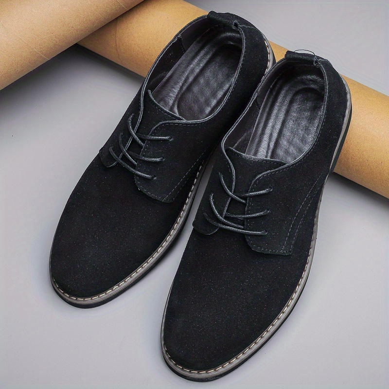 mens british style oxford shoes wear resistant non slip dress shoes for wedding business details 16