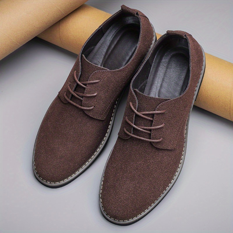 mens british style oxford shoes wear resistant non slip dress shoes for wedding business details 17