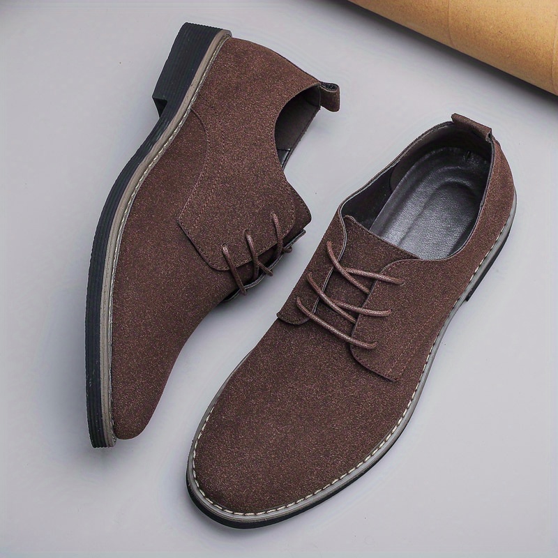 mens british style oxford shoes wear resistant non slip dress shoes for wedding business details 20