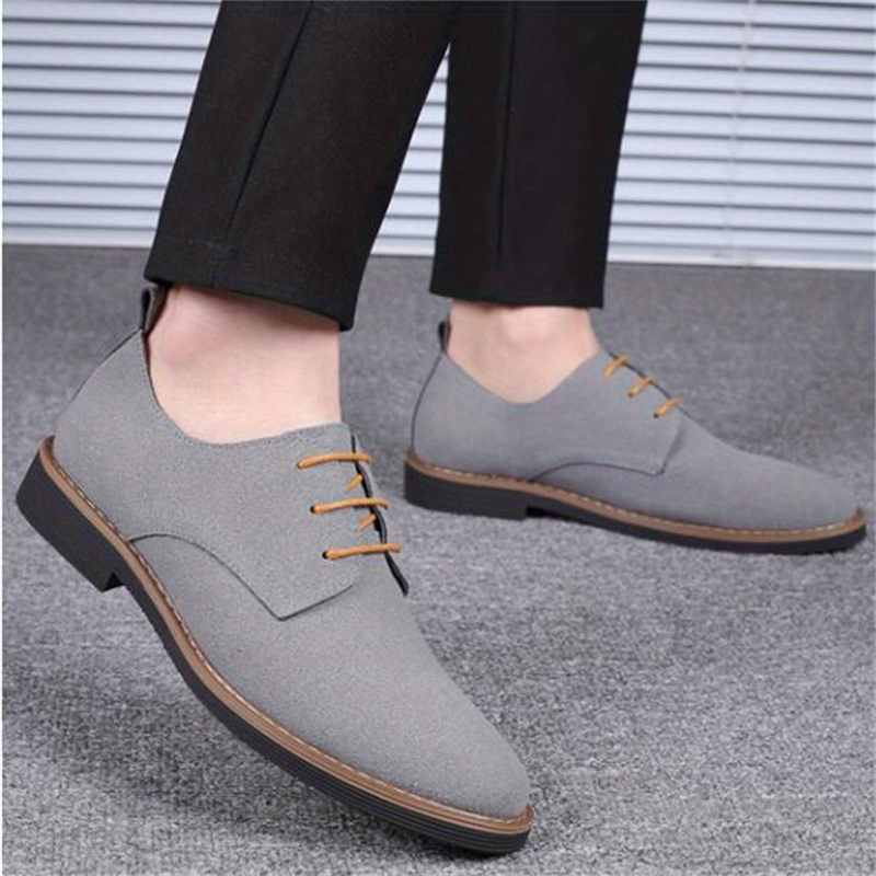 mens british style oxford shoes wear resistant non slip dress shoes for wedding business details 24