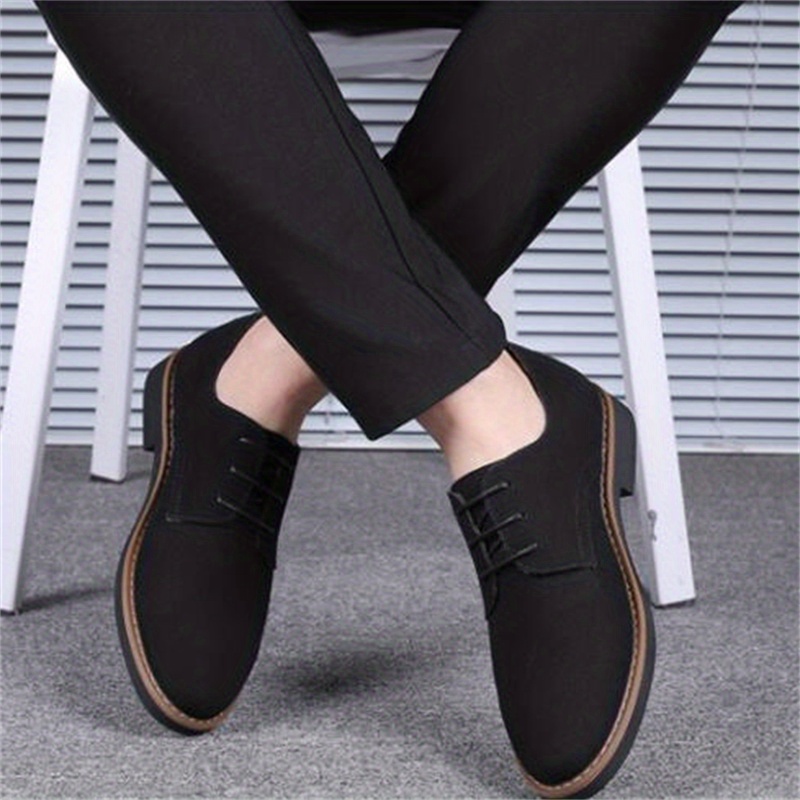 mens british style oxford shoes wear resistant non slip dress shoes for wedding business details 25
