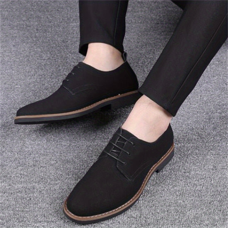 mens british style oxford shoes wear resistant non slip dress shoes for wedding business details 26