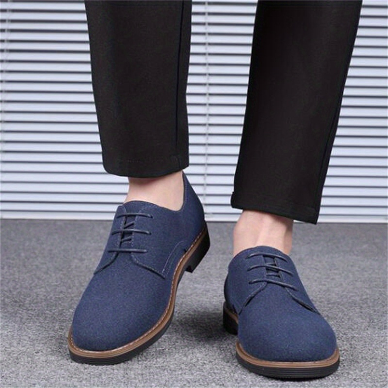 mens british style oxford shoes wear resistant non slip dress shoes for wedding business details 29