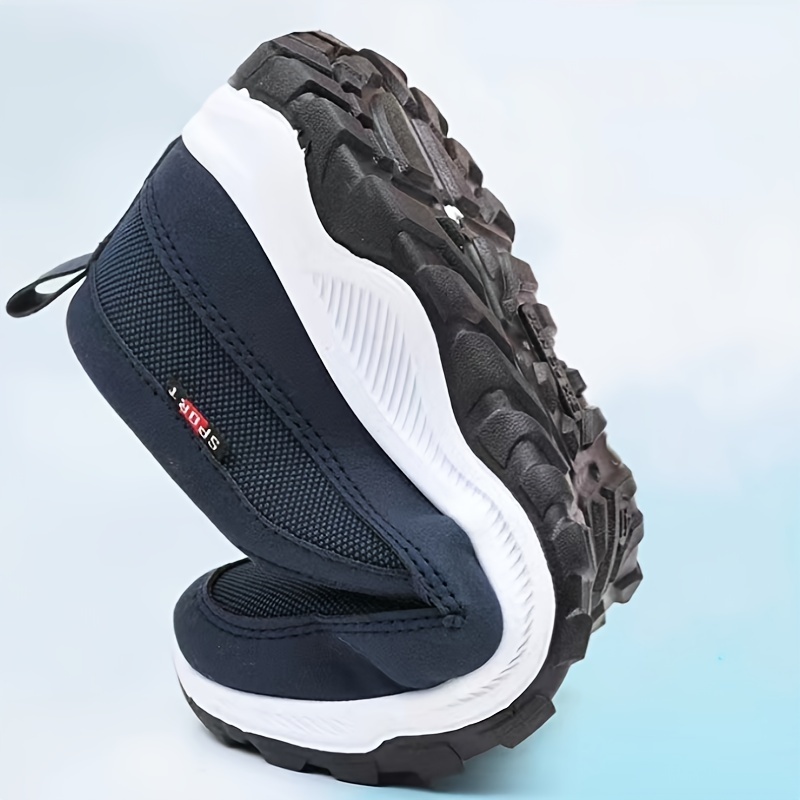 mens slip on casual sneakers breathable soft sole anti skid canvas shoes for outdoor walking jogging all seasons details 3