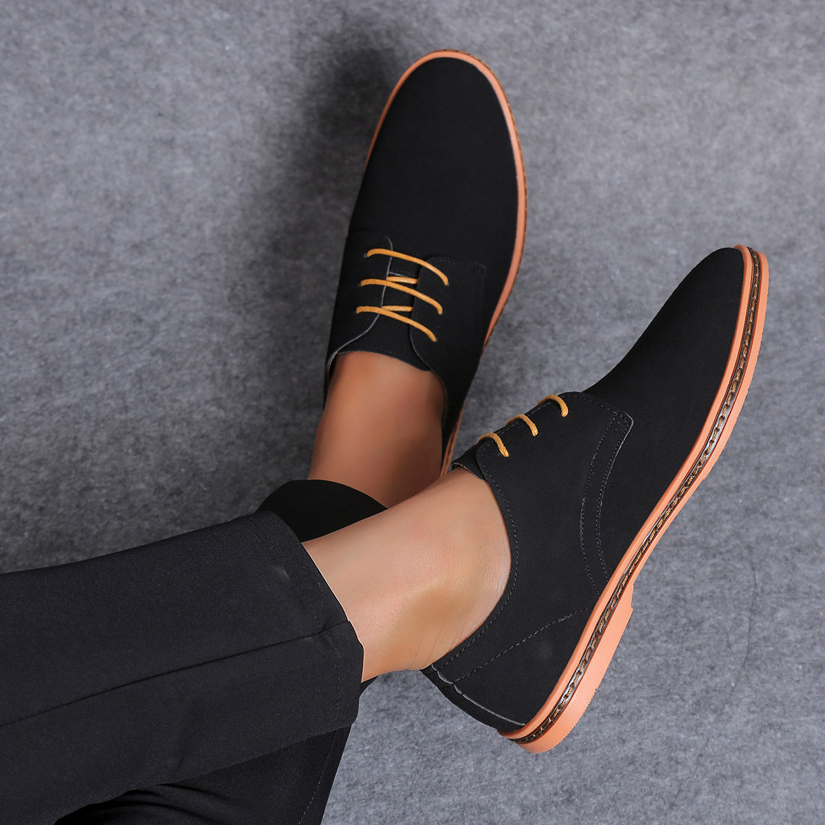 mens derby shoes lace up front dress shoes for men business formal wedding black tie optional events details 2