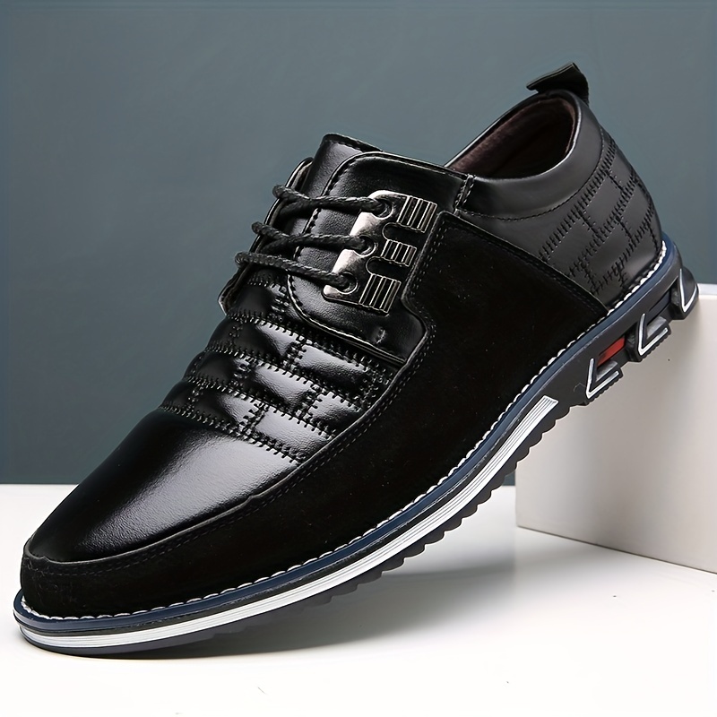 mens superfine fiber square toe loafers casual lightweight slip on dress shoes details 1