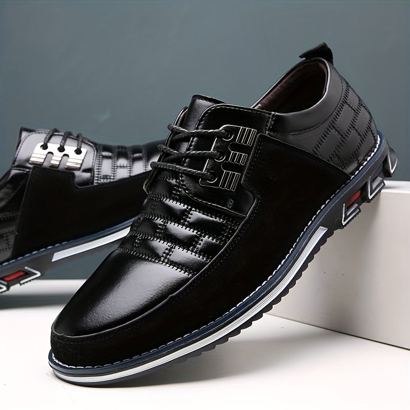 mens superfine fiber square toe loafers casual lightweight slip on dress shoes details 7