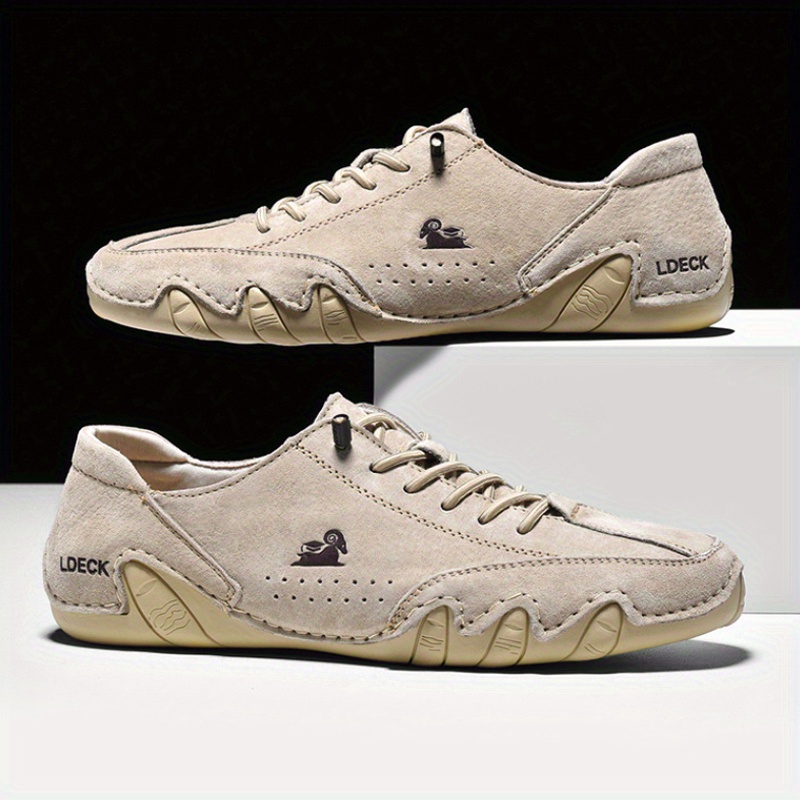casual walking shoes, mens lace up sneakers casual walking shoes comfortable and breathable details 0