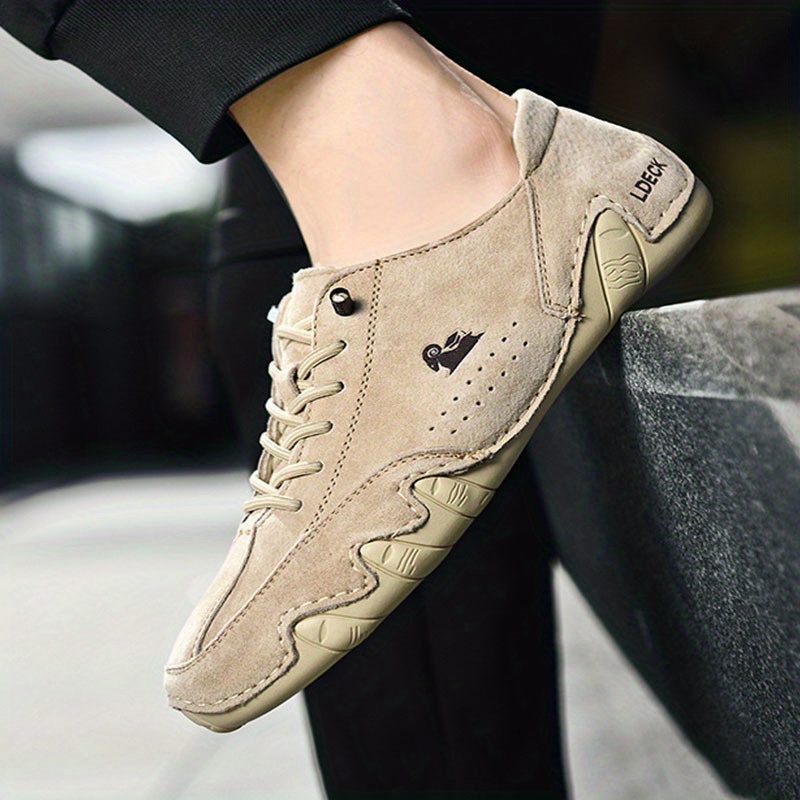 casual walking shoes, mens lace up sneakers casual walking shoes comfortable and breathable details 5