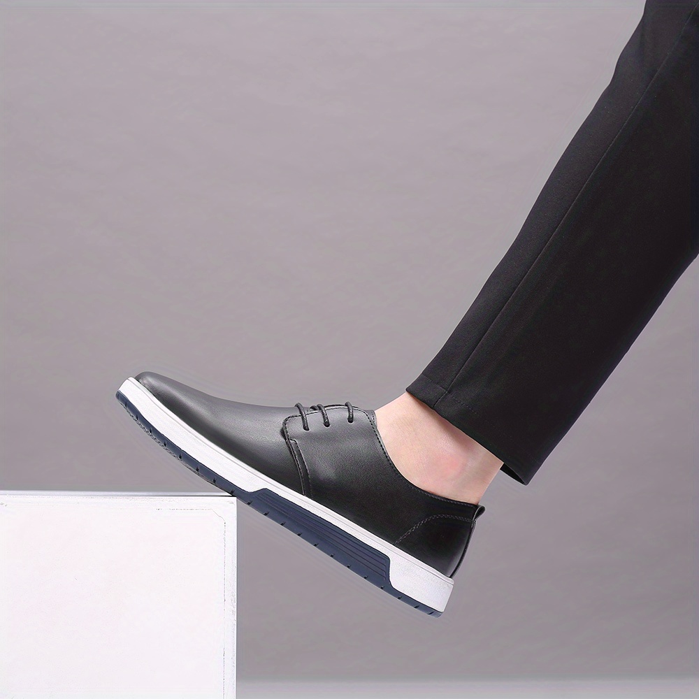mens casual oxford shoes outdoor lightweight dress shoes for business office walking sneakers mens footwear details 1