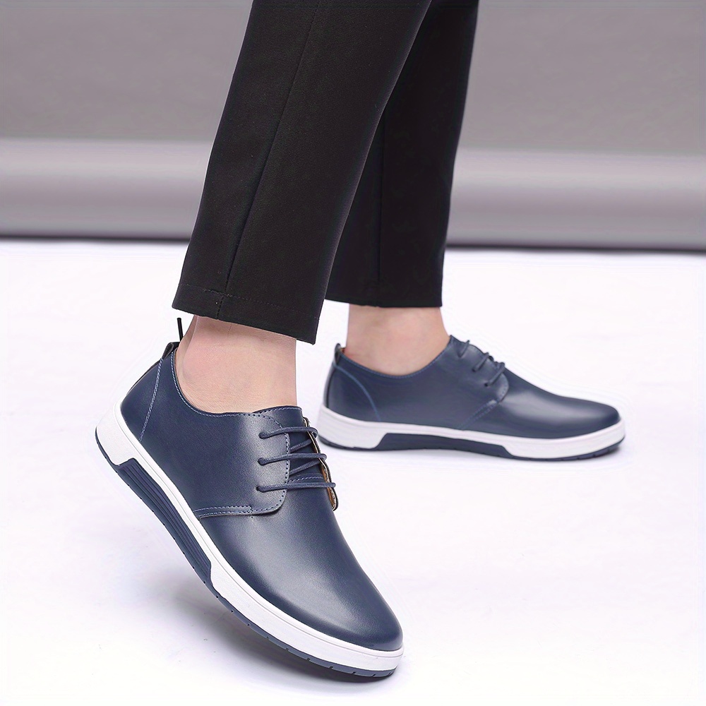 mens casual oxford shoes outdoor lightweight dress shoes for business office walking sneakers mens footwear details 7
