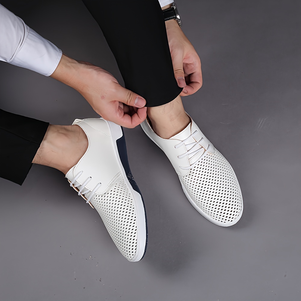 mens casual oxford shoes outdoor lightweight dress shoes for business office walking sneakers mens footwear details 15