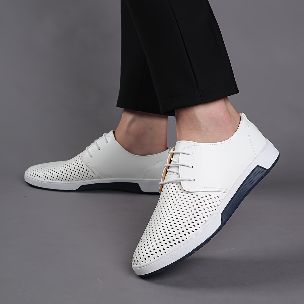 mens casual oxford shoes outdoor lightweight dress shoes for business office walking sneakers mens footwear details 16