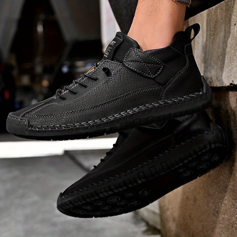 shoe, mens casual shoes for men loafers leather mens dress walking work shoe formal handmade black brown yellow size us male details 4