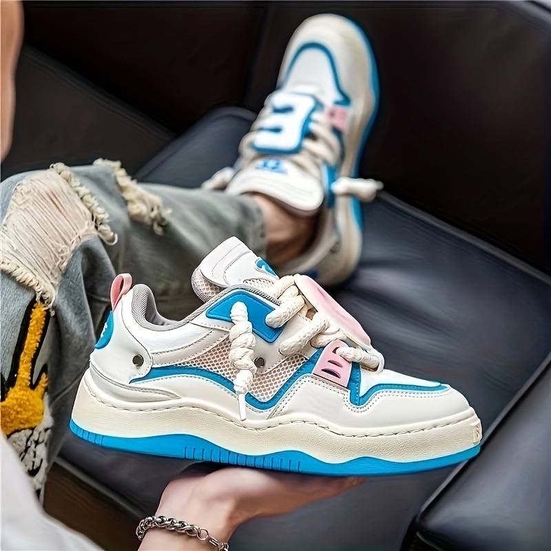 lace up sneakers, mens lace up sneakers novel design skate shoes with good grip breathable details 1
