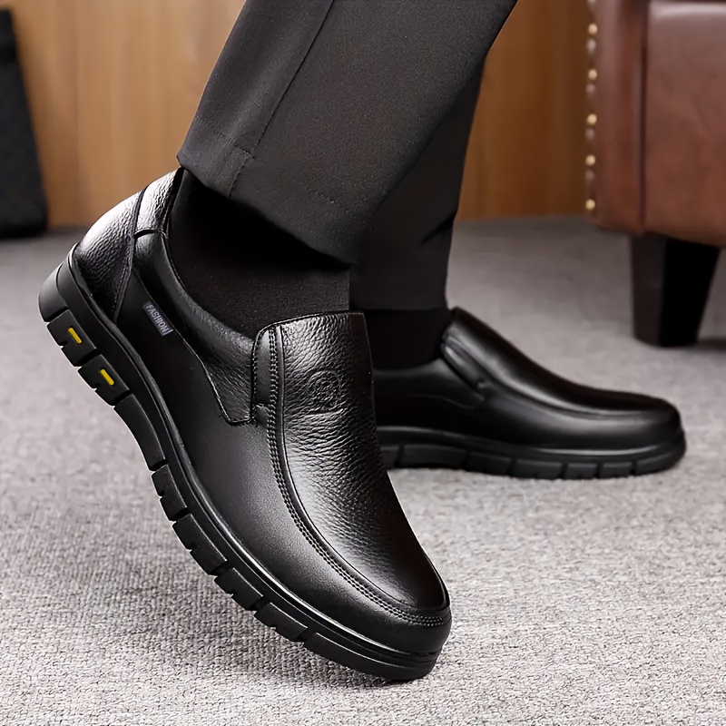 mens oxford shoes dress shoes durable non slip business formal shoes for wedding business party banquet office details 2