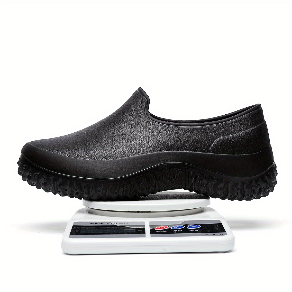 mens low top wear resistant rain shoes waterproof oil proof non slip shoes for restaurant kitchen fishing details 5