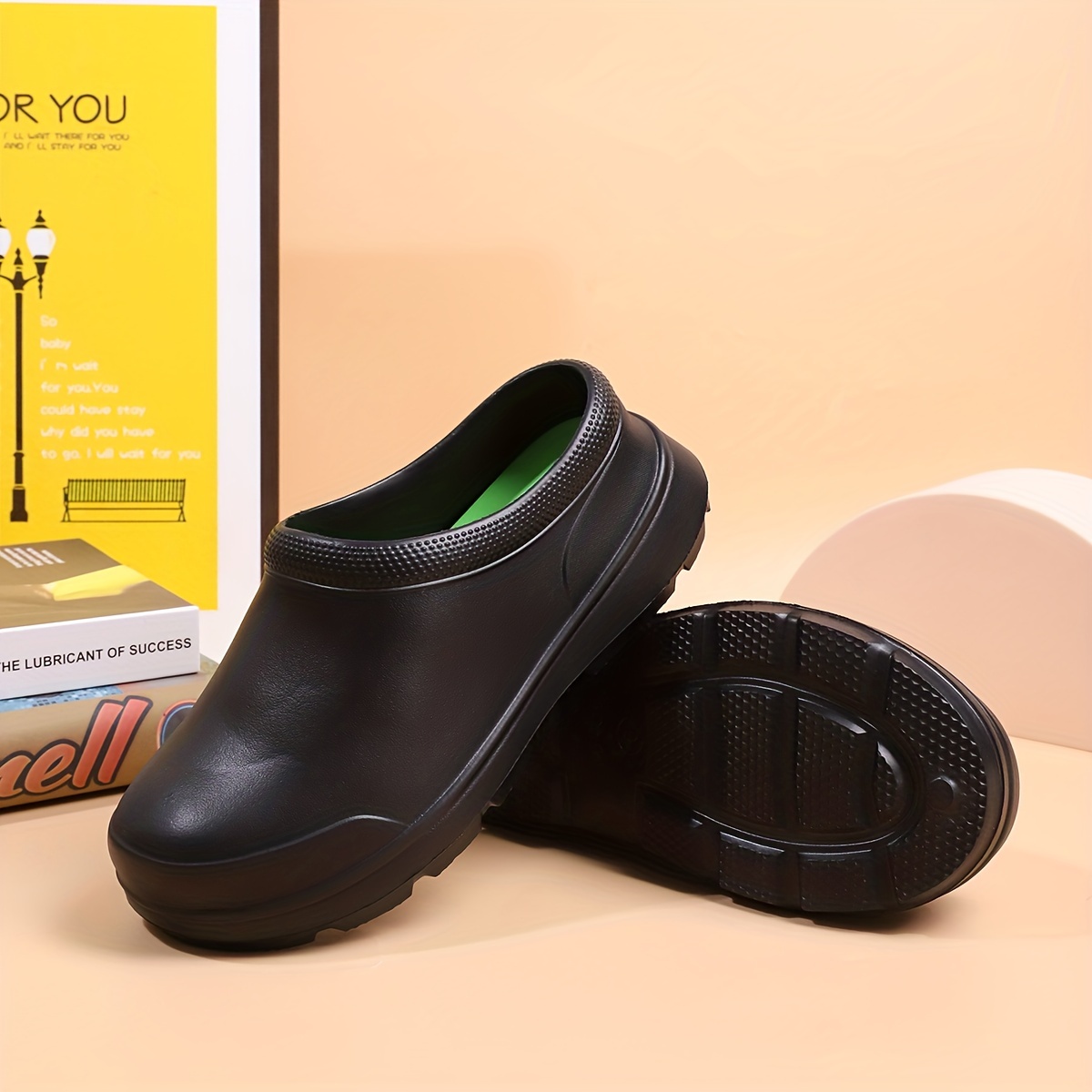 mens chef shoes food service restaurant shoes slip resistant oil resistant shoes for kitchen work shoes details 4