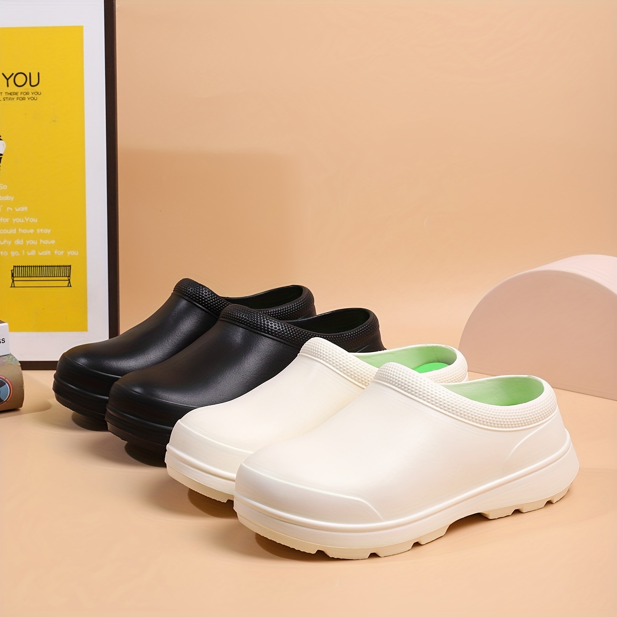 mens chef shoes food service restaurant shoes slip resistant oil resistant shoes for kitchen work shoes details 5