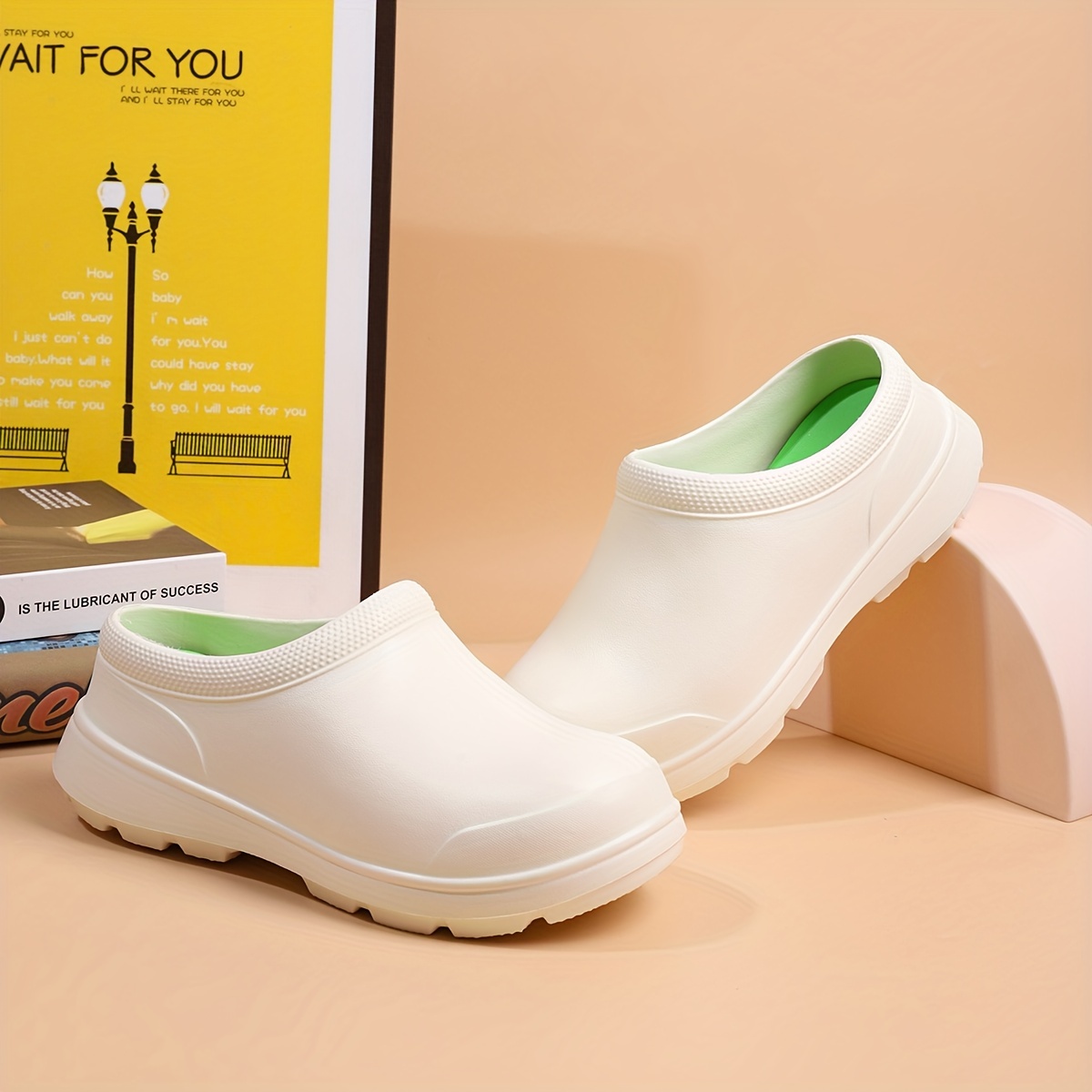 mens chef shoes food service restaurant shoes slip resistant oil resistant shoes for kitchen work shoes details 6