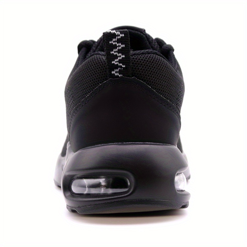 mens puncture proof non slip work safety shoes breathable lace up walking sneakers mens footwear details 4