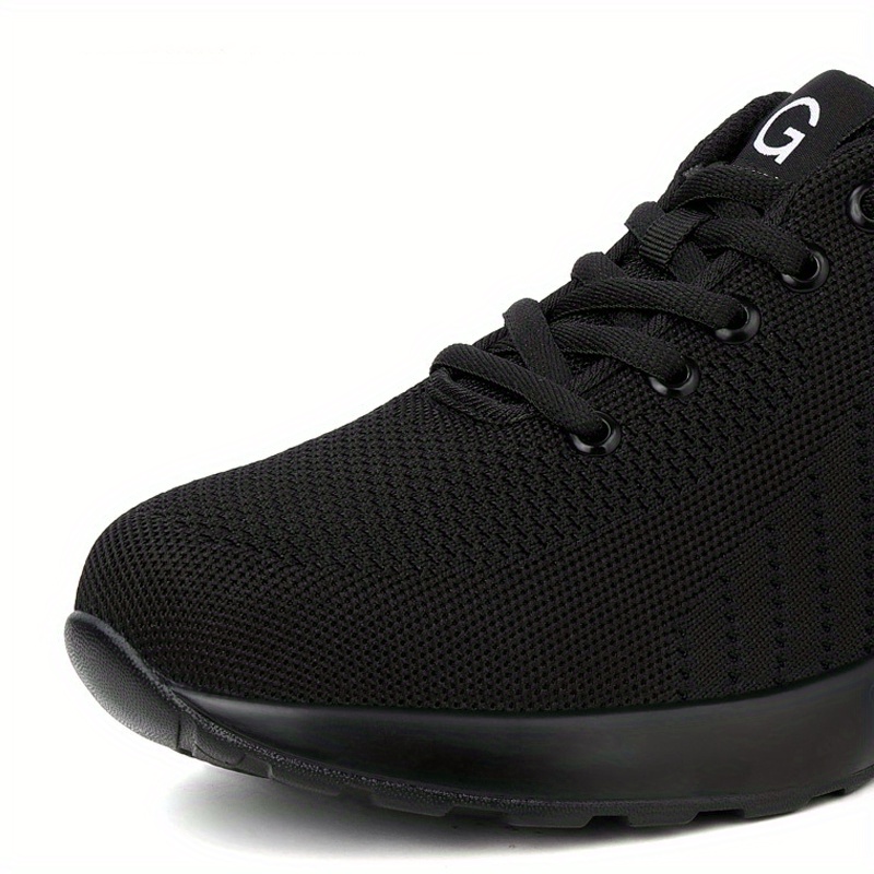 mens puncture proof non slip work safety shoes breathable lace up walking sneakers mens footwear details 7