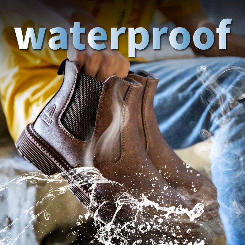 puncture proof industrial safety steel toe boots, oil slip resistant safety shoes anti static water resistant work boots puncture proof industrial safety steel toe boots details 29