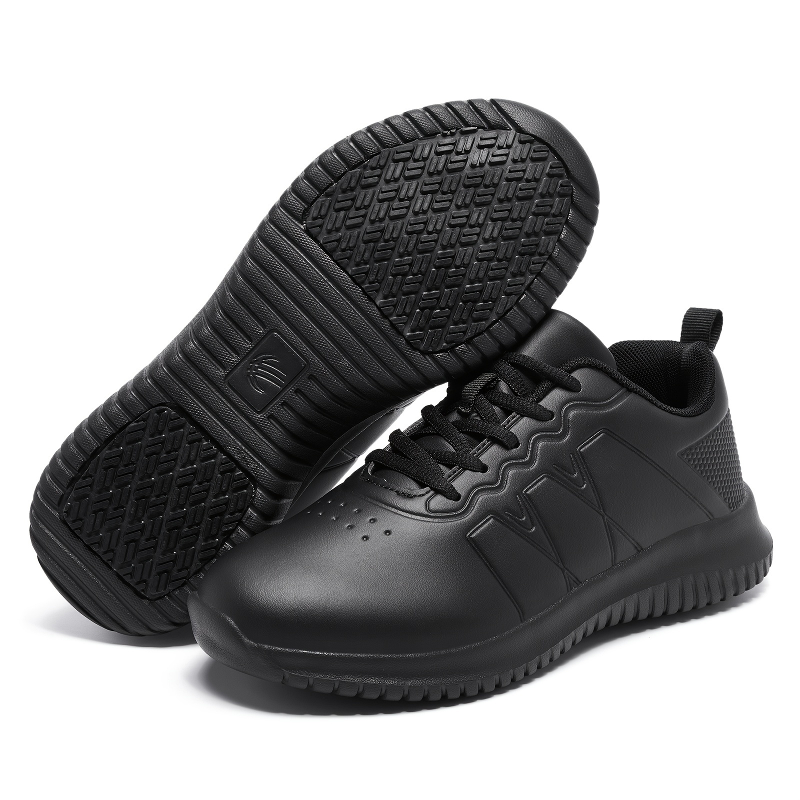 mens chef shoes sneakers food service restaurant shoes slip resistant oil resistant shoes for kitchen work shoes details 1