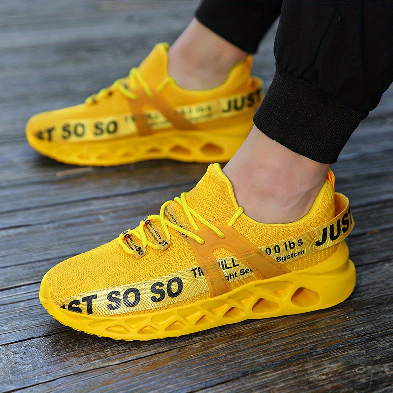 mens running shoes slip on sneakers with shoelaces odor resistant athletic shoes lightweight and breathable details 3