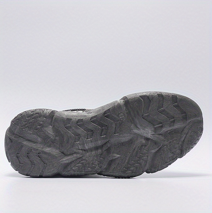mens shock absorbing sneakers athletic shoes breathable lace ups details 4