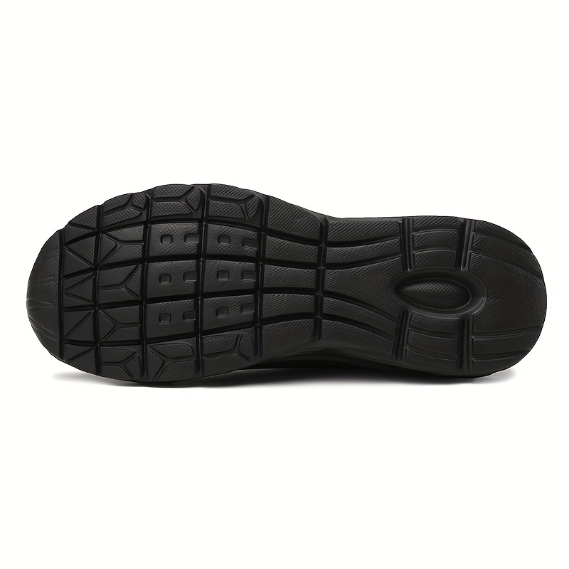 mens mesh slip on sneakers athletic shoes lightweight and breathable walking shoes details 4