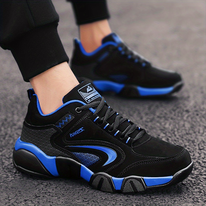 black shoes, winter padded thickening warm high top cotton shoes mens sports shoes middle aged travel shoes dad shoes black shoes men details 11