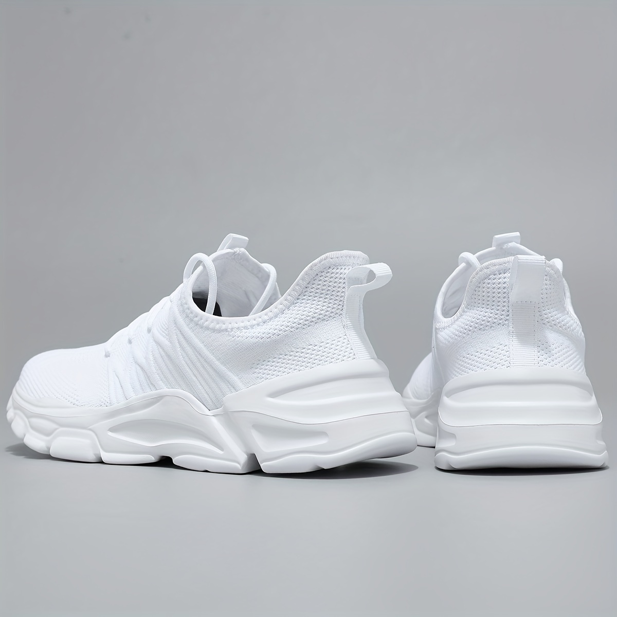 breathable walking shoes, mens lace up sneakers athletic shoes lightweight and breathable walking shoes details 2