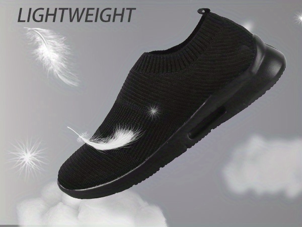 mens lightweight breathable comfortable non slip running shoes details 5
