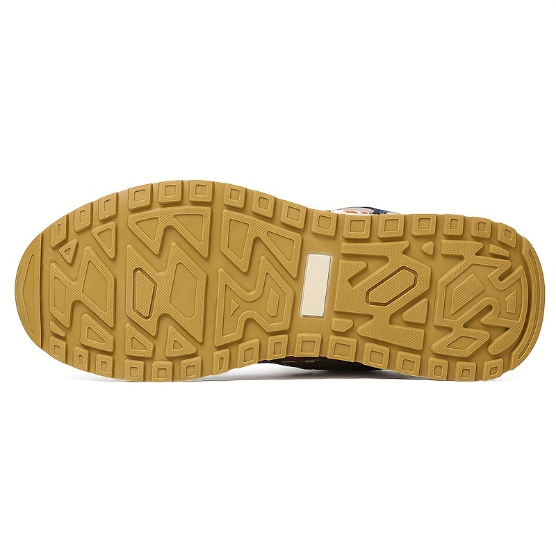 mens fuzz lined winter sneakers thermal shoes warm sneakers for fall winter details 13