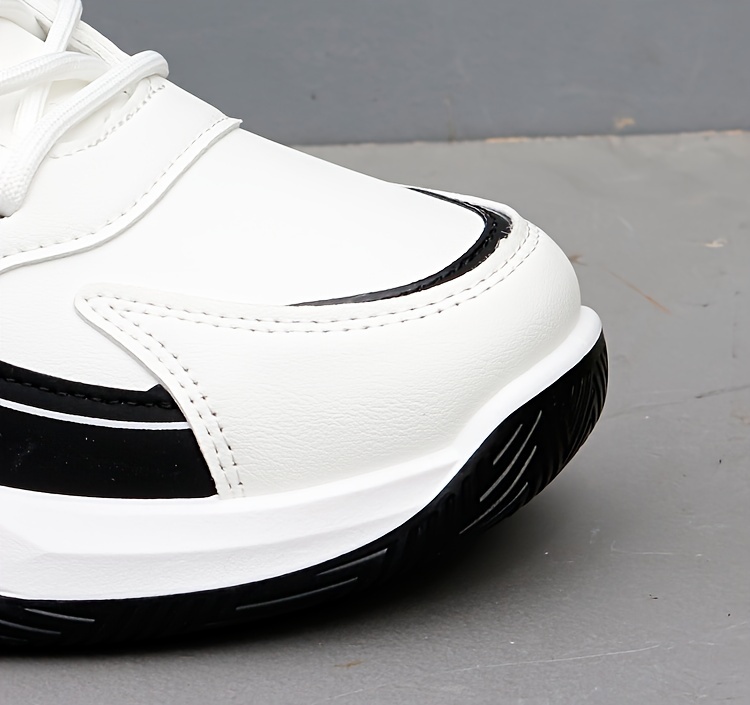 2023 mens lace up chunky sneakers athletic shoes shock absorbing and breathable shoes for running basketball workout gym details 6