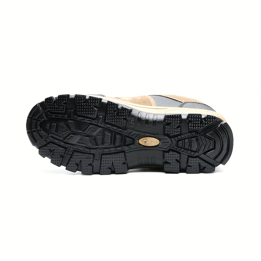 mens hiking outdoor low top trailing shoes for trekking camping walking casual daily workwear details 2